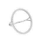 BILLION AVENUE - Bague double  Joy diamond silver