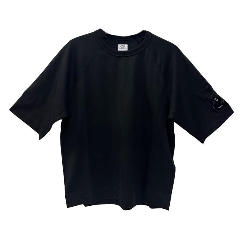 CP COMPANY UNDERSIXTEEN - Tee shirt lens noir - Nouveauté