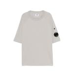 CP COMPANY UNDERSIXTEEN - Tee shirt gris patch logo - Nouveauté