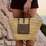 CRAIE STUDIO - Panier de plage Praia kaki