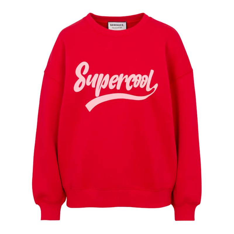 BERENICE - Sweat Supercool cerise - Nouveauté