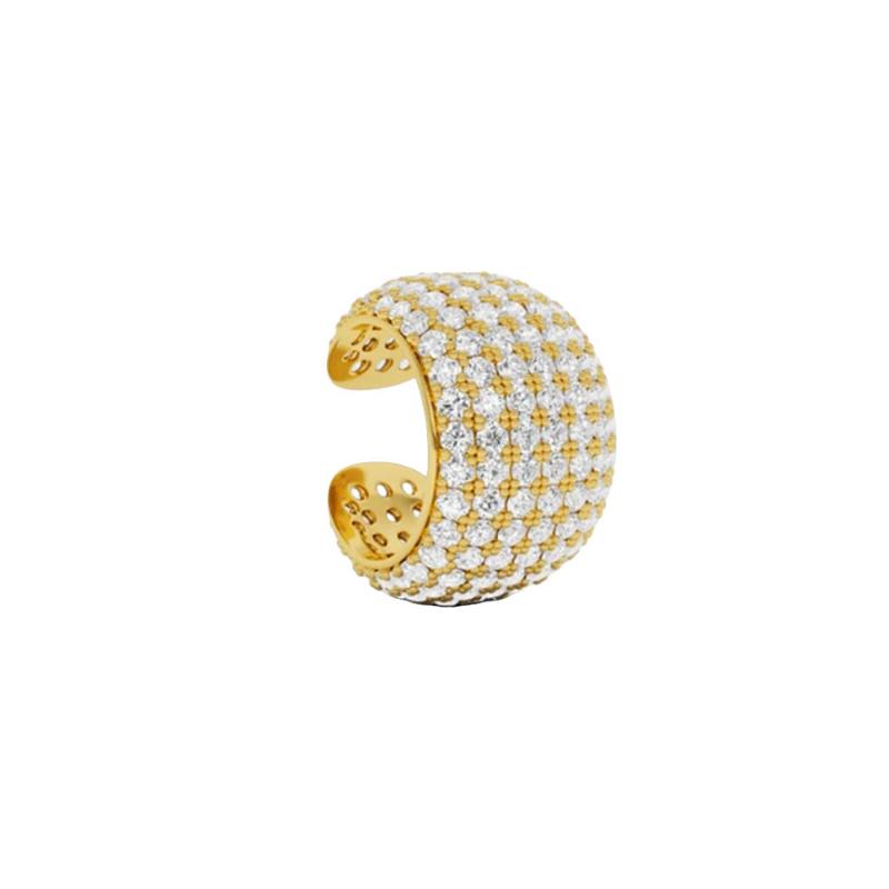 BILLION AVENUE - Bague d'oreille Ara diamong gold 