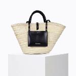 CRAIE STUDIO - Panier de plage Praia noir