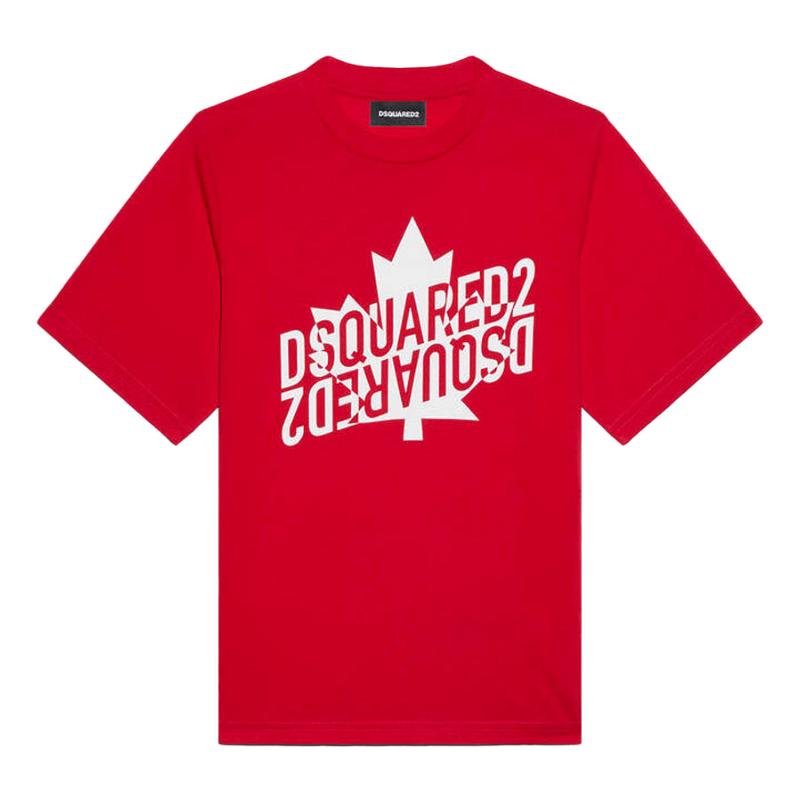 DSQUARED2 - Tee shirt rouge 