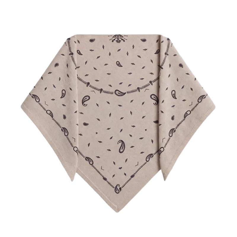 ABSOLUT CASHMERE - Écharpe Armance print beige