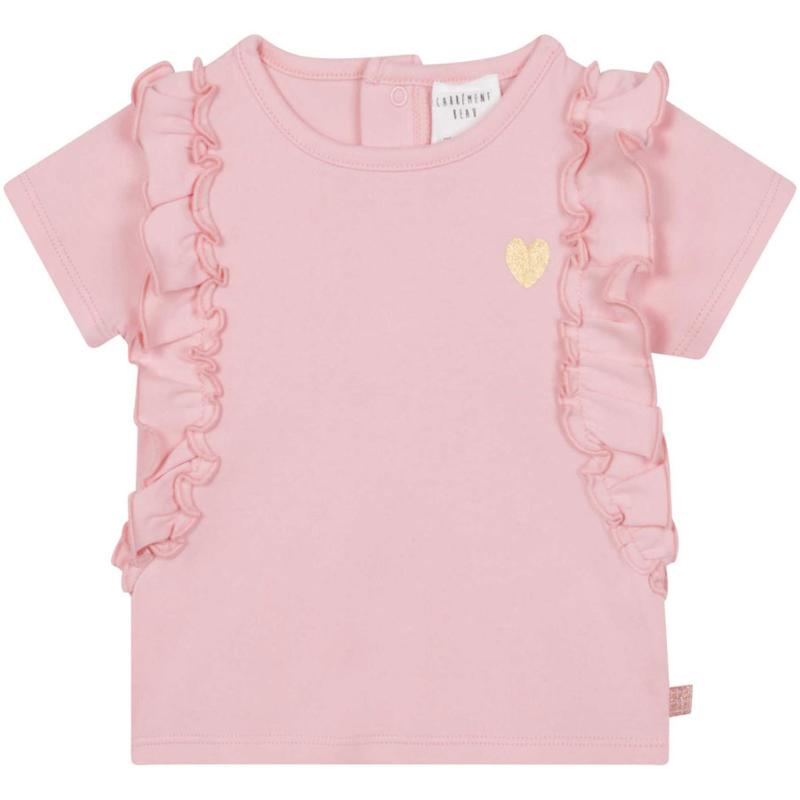 CARRÉMENT BEAU - Tee shirt rose 