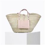 CRAIE STUDIO - Panier moyen rose pale 
