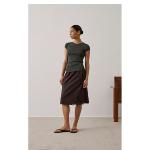 SOEUR - Jupe Houna chocolat - SOLDES 