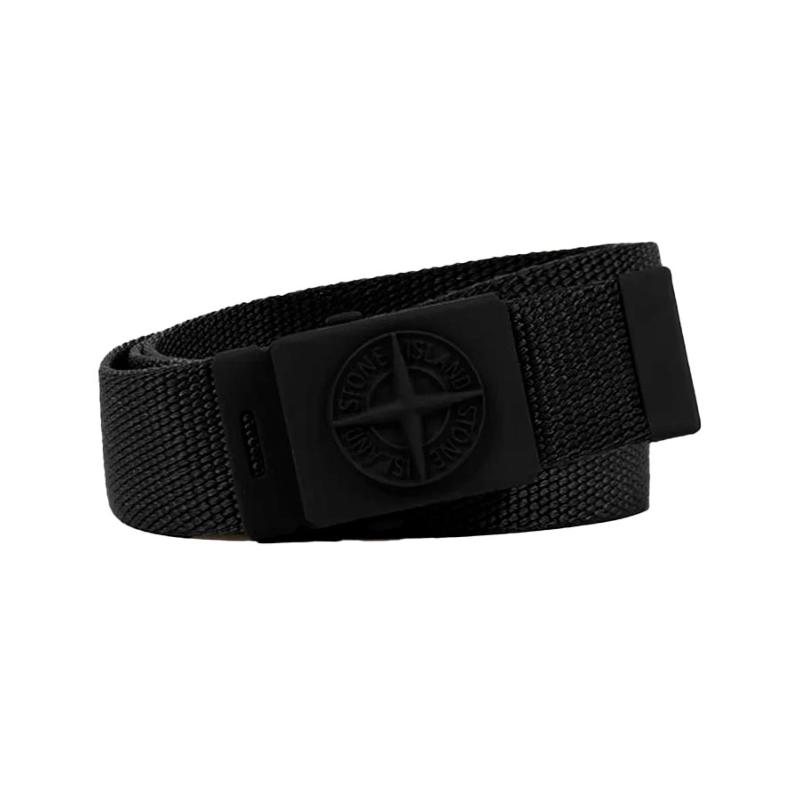STONE ISLAND - Ceinture noir - Nouveauté