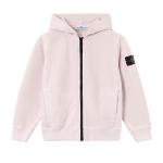 STONE ISLAND JUNIOR - Gilet zip rose - Nouveauté 