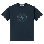 STONE ISLAND JUNIOR - Tee shirt navy - Nouveauté 