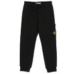 STONE ISLAND JUNIOR - Pantalon en molleton noir 